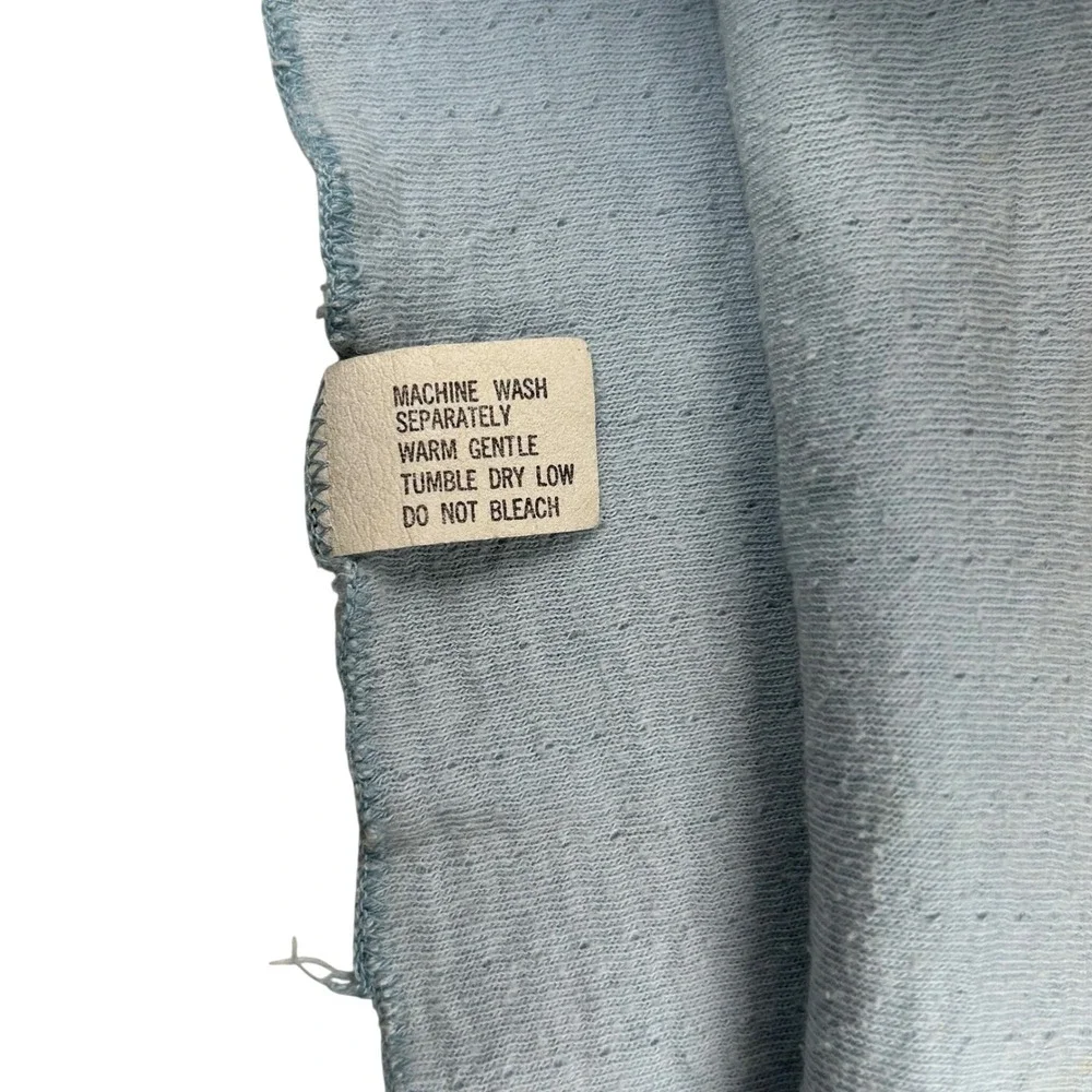 Vintage Duofold Two Layer Thermal Shirt Mens Small‎ Blue Long Sleeve Base Layer